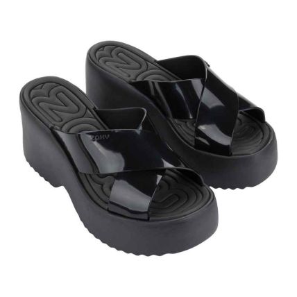 Tamanco Feminino Zaxy Dream - 19436 - Preto/slide X - Atacado