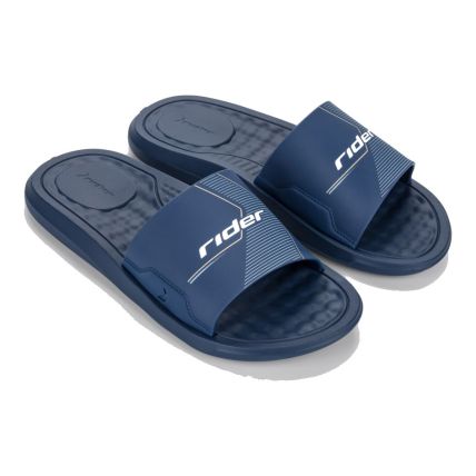 Chinelo Slide Masculino Rider Step - 12265 - Azul Escuro/azul - Atacado
