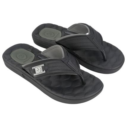 Chinelo Masculino Cartago Egeu Iii - 12287 - Preto/cinza/verde - Atacado