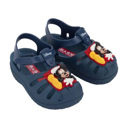 Sandalia Baby Disney Magic Aranha - 22303 - Azul Escuro/vermelho - Atacado