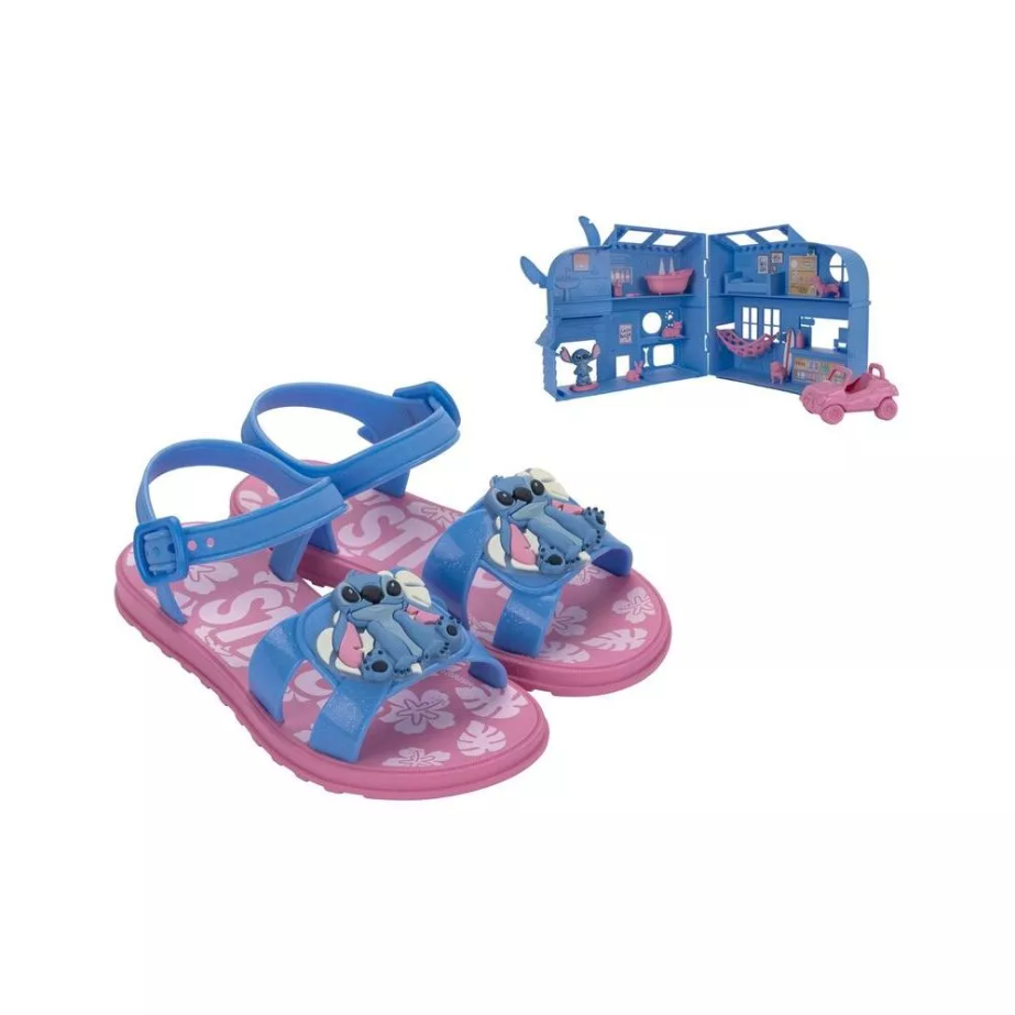 Sandalia Infantil Stitch Pet Shop - 23321 - Atacado