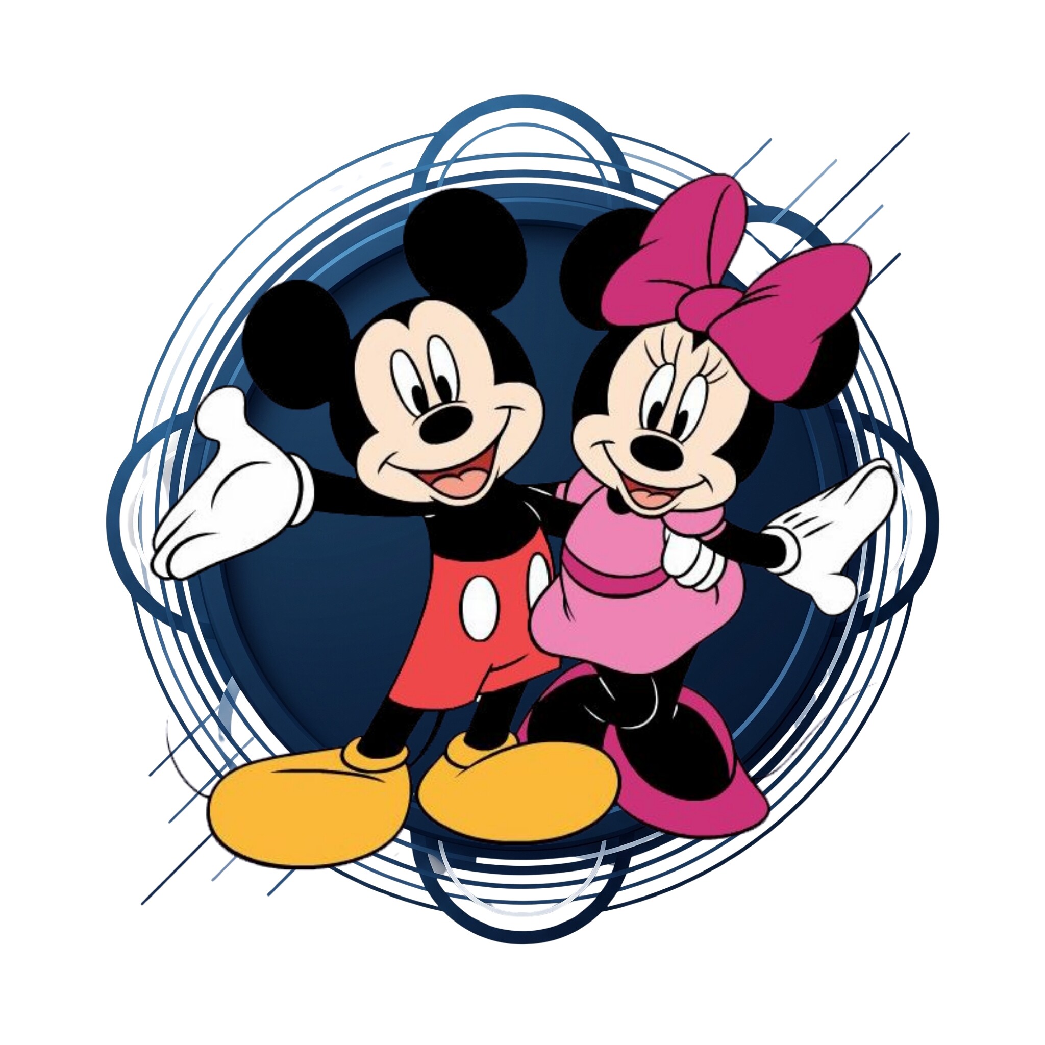 Mickey e Minnie no atacado